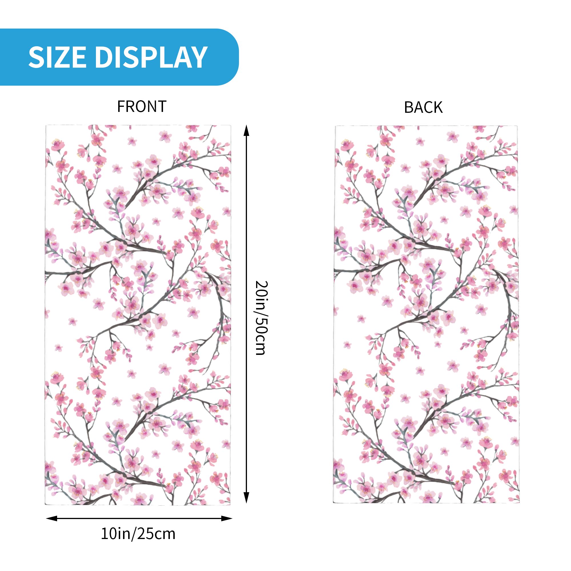 Japan Sakura Cherry Blossoms w - огляд і ціна Neck Warmer Tube
