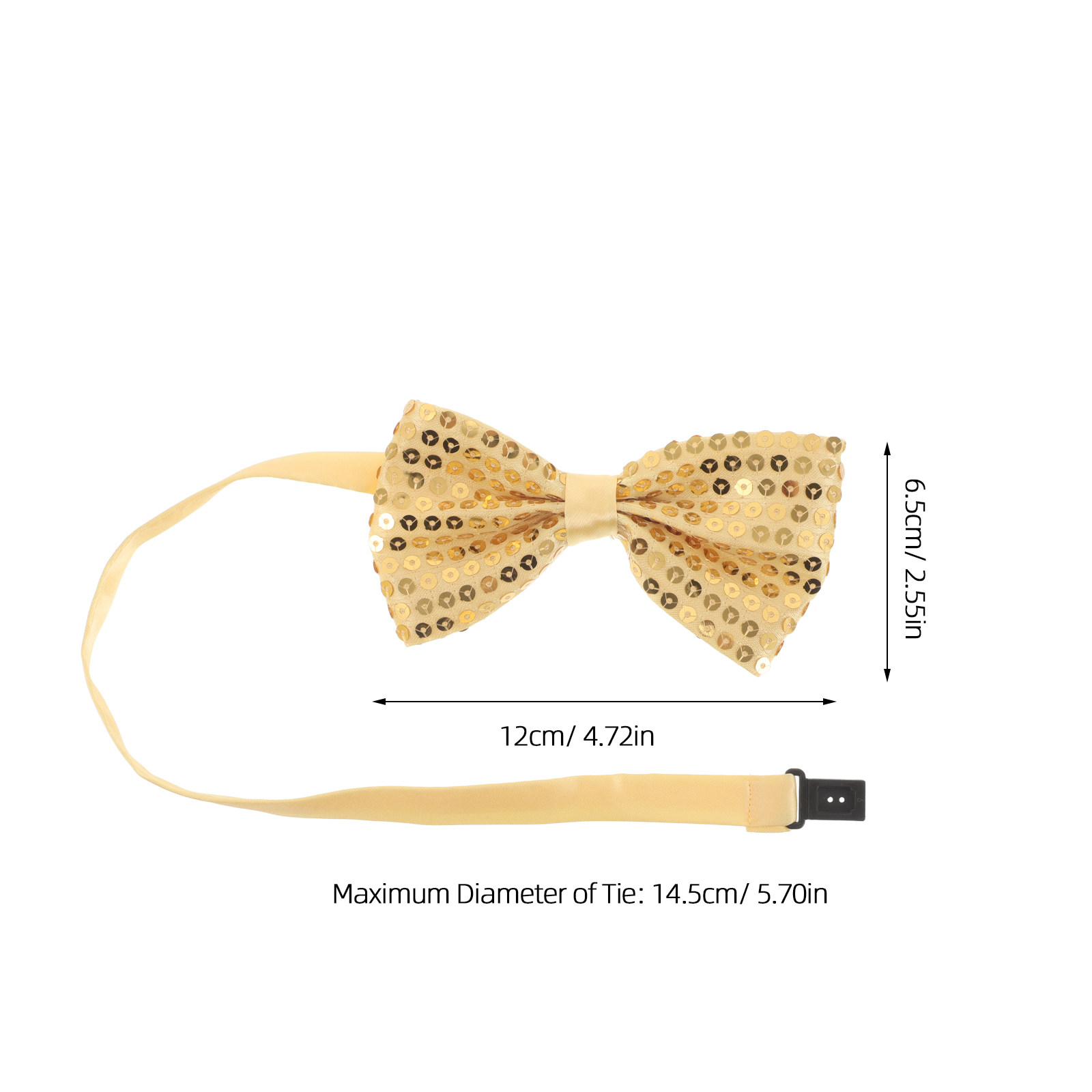 5Pcs Children's Sequin Bow Tie - огляд і ціна Bow Tie Pre Tied