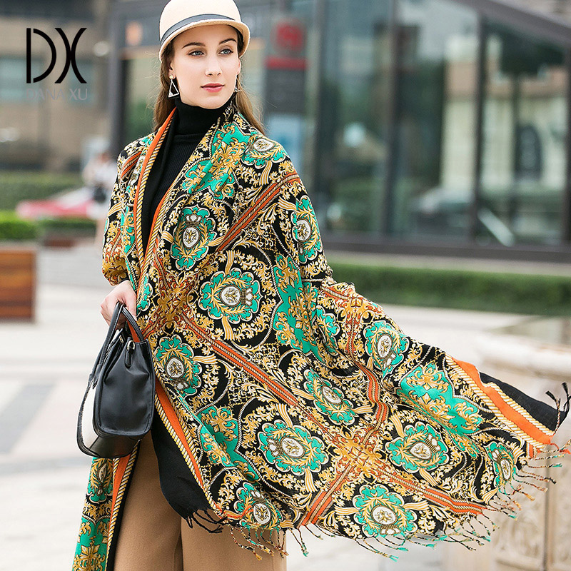 DANA XU 100% Wool Large Shawl  - огляд і ціна Pashmina Wrap Large
