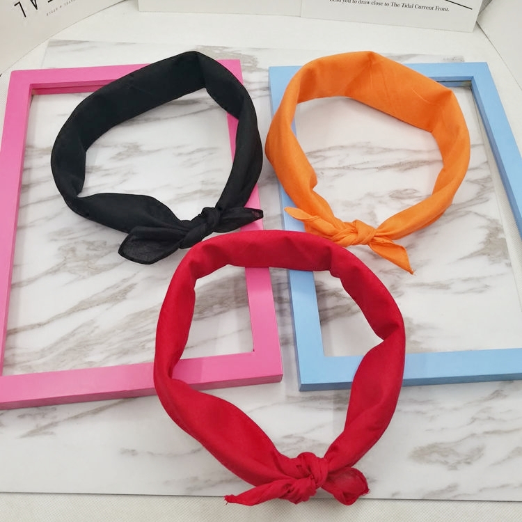Cotton Pure color Turban Hip-h - огляд і ціна Bandana Cotton