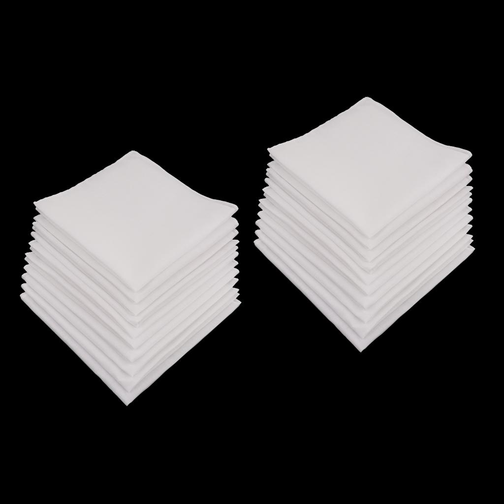 White Cotton Handkerchiefs Set - огляд і ціна Handkerchief Cotton Men