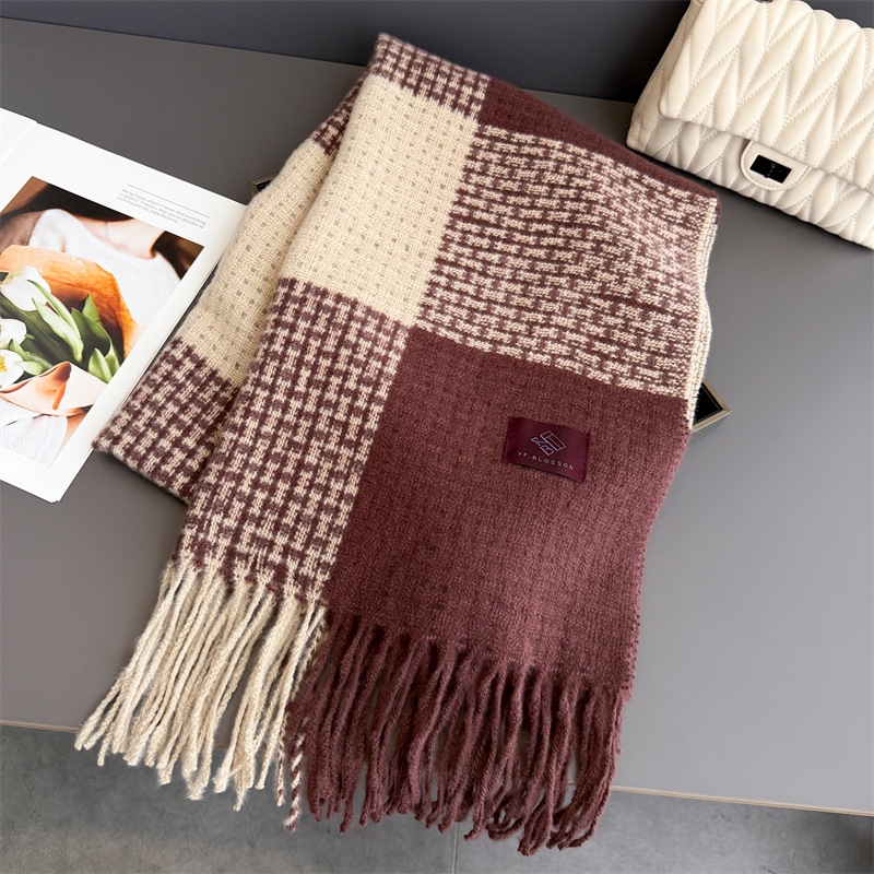 Imitation Cashmere Warm Scarf  - огляд і ціна Pashmina Wrap Large