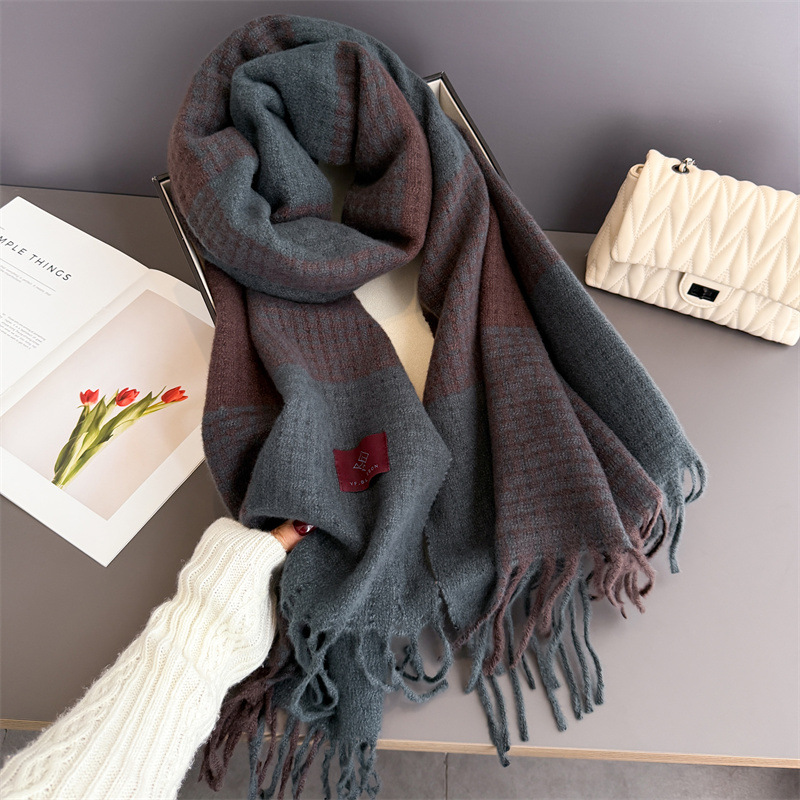 Imitation Cashmere Warm Scarf  - огляд і ціна Pashmina Wrap Large
