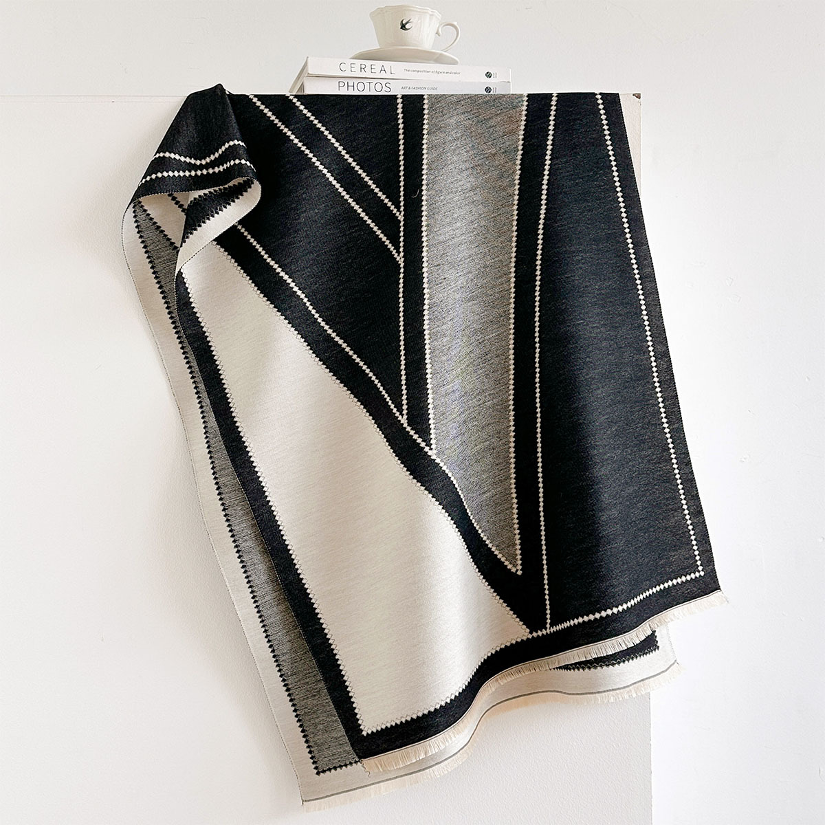 Women Imitation Cashmere Scarf - огляд і ціна Pashmina Wrap Large