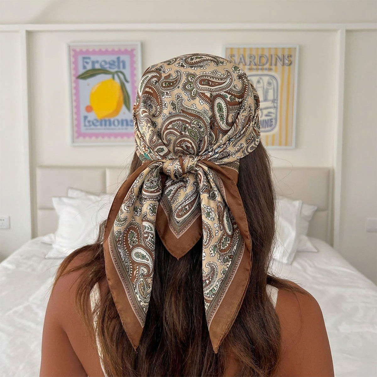 New Design Fashion Square Silk - огляд і ціна Scarf Silk Square