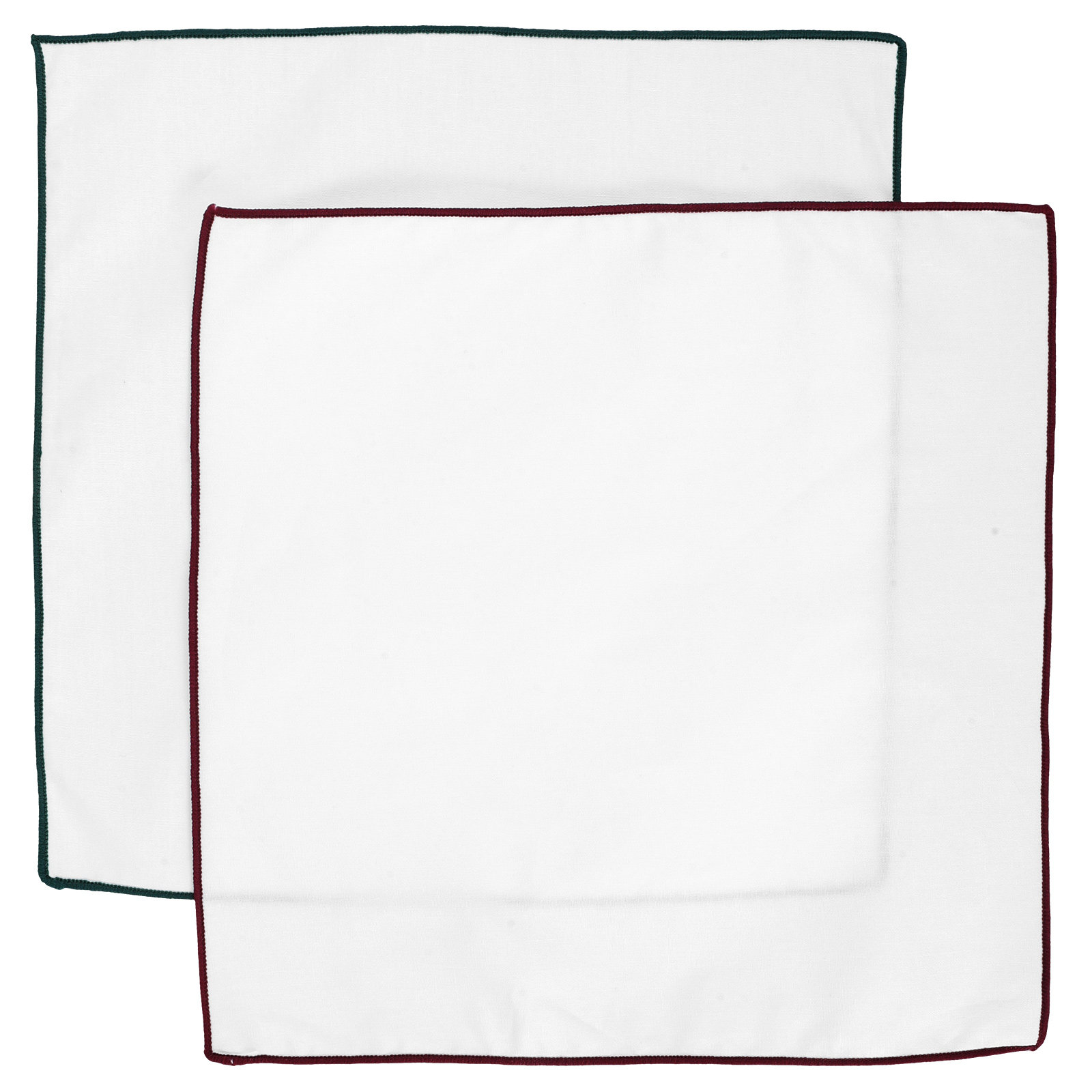 2Pcs White Simple Cotton Pocke - огляд і ціна Handkerchief Cotton Men