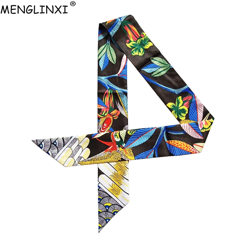 Luxury Brand Hummingbird Print - огляд і ціна Silk Neck Scarf